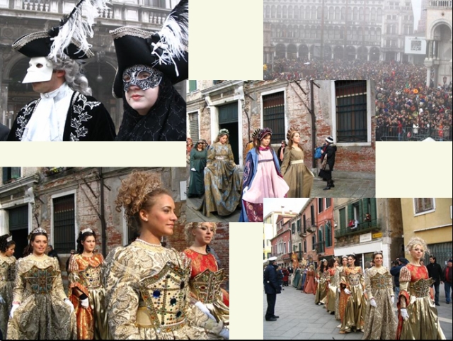 A velencei karnevál mint felvonulás és népünnepély
